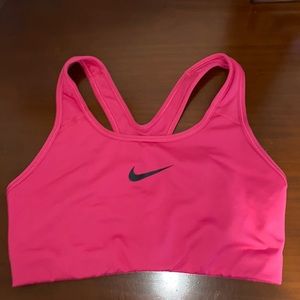 Nike swoosh sports bra